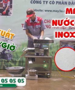 Máy Ép Nước Cốt Dừa Inox 3A750W Ép Cốt Dừa, Nghệ, Gừng, Rau Củ Quả