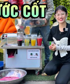 Máy Ép Nước Cốt Dừa Inox Cho Các Cơ Sở Chế Biến Nước Cốt Nguyên Chất 100%