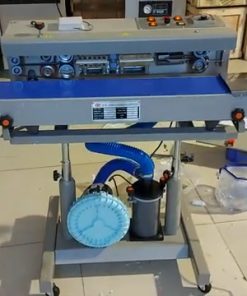 Máy Hàn Miệng Túi Thổi Khí DBF-1000 Thổi Bánh Mỳ, Bim Bim, Thuốc Lào