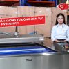 Máy Hút Chân Không Tự Động Liên Tục HVB-1020F1 Đóng Gói Nghìn Sản Phẩm Mỗi Giờ