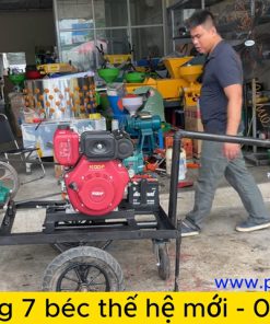 Máy lọc dầu hút chân không cho hộ kinh doanh vừa và nhỏ lọc 8-10 lít/1h