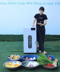 Máy Sấy Thực Phẩm BX20 Dung Tích 140 Lít/ 20 Khay Sấy Xoay Tròn Tự Động