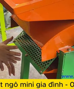 Máy tách hạt ngô cả vỏ lắp động cơ xăng - chi tiết máy 3
