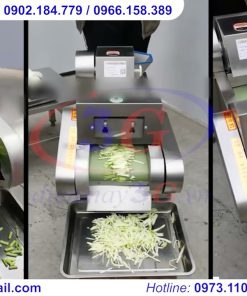 Máy Thái Rau Củ Quả Công Nghiệp SM801 Thái Hạt Lựu Dứa Điện máy 3G