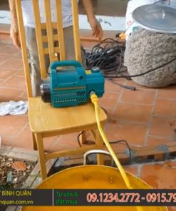 Máy xay ép nghệ liên hoàn Bình Quân - Máy làm tinh bột nghệ công suất lớn