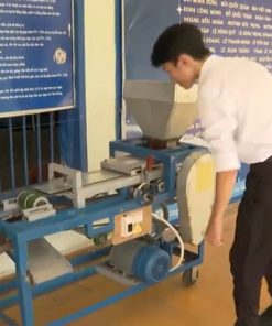 Máy tách vỏ hạt sen tươi bán tự động