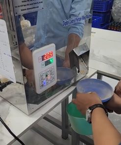 Máy cân định lượng 2-200g bàn giao cho HAPPYFOOD - chi tiết máy 2
