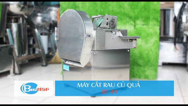 Máy thái rau củ quả chạy điện kết hợp quay tay Máy cắt rau củ quả BT-19 4