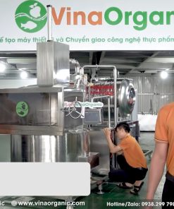 Máy Chiên Chân Không 50kg VinaOrganic - chi tiết máy 3