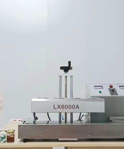 Máy dán màng seal nhôm tự động LD-6000A năng suất 600 chai/giờ