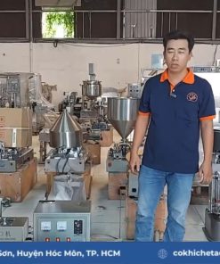 Máy siết nắp nhựa inox – thiết bị đóng gói thực phẩm bền bỉ, ổn định