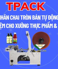 Máy dán nhãn chai tròn tự động SL4318