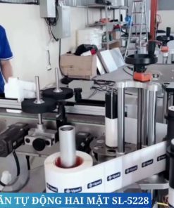 Máy dán tem nhãn tự động hai mặt SL-5228