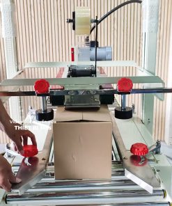 Máy dán nhãn chai tròn tự động - chi tiết máy 5