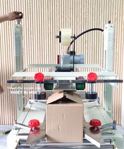 Máy dán nhãn chai tròn tự động - chi tiết máy 4