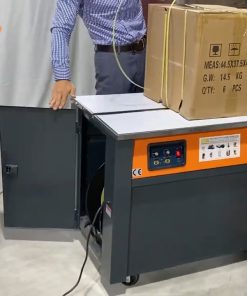 Máy đóng đai KMS-730S - Máy đai thùng bán tự động - Lực siết 60Kg - 2 Động cơ 250W