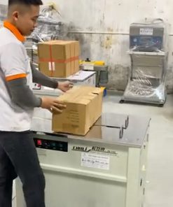 Máy đóng đai thùng carton Chali JN-740 Chính hãng Đài Loan không giới hạn chiều cao