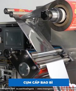 Máy đóng gói bánh kẹo thanh cốm kiểu nằm - chi tiết máy 3