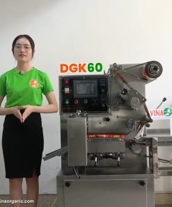 Máy đóng gói bánh kẹo thanh cốm tự động kiểu nằm