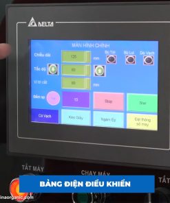 Máy đóng gói bánh kẹo thanh cốm kiểu nằm - chi tiết máy 2