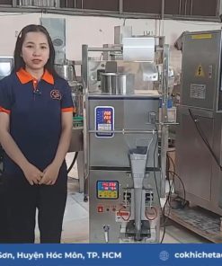 Máy đóng gói cân định lượng dạng bột - Bán máy đóng gói 3 biên