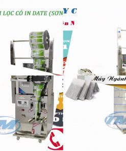 Máy đóng gói trà túi lọc có in date