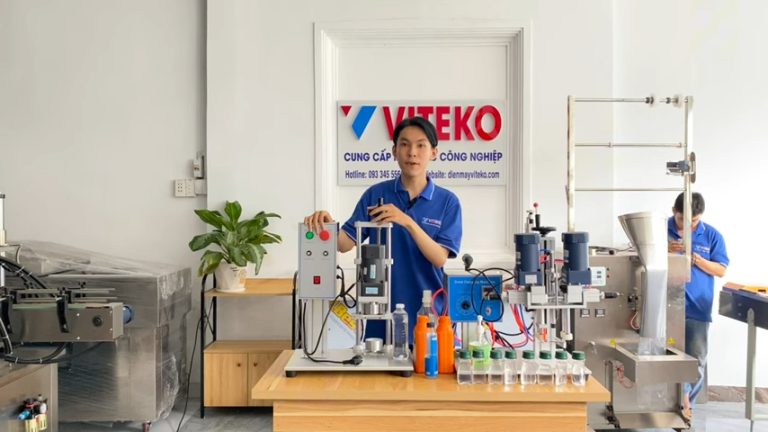 Máy đóng nắp chai LT450 bán tự động Máy đóng nắp chai VK-XG450 Chất Lượng Cao (Giá Tốt) (1)