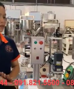 Máy đóng nắp chai nhựa 1 motor - chi tiết máy 2