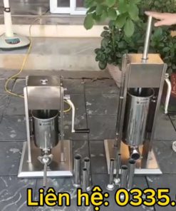 Máy đùn lòng dồi, xúc xích, lạp sườn động cơ quay tay cao cấp - chi tiết máy 3