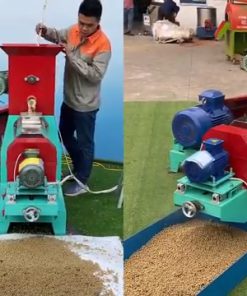 Máy ép cám viên nổi cho cá thủy hải sản không cần điện 3 pha giá rẻ