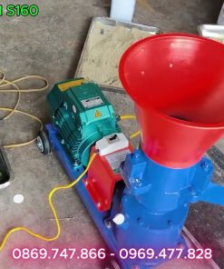 Máy ép cám viên s160 tiện ích chăn nuôi tiết kiệm chi phí tự sản xuất cám tại nhà