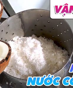 [VẬN HÀNH] Máy ép cốt dừa bằng tay 1kg nhỏ gọn, tiện lợi - Ép kiệt!