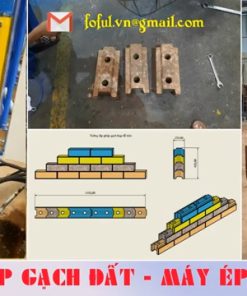 Máy ép gạch lego - chi tiết máy 3