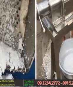 Máy ép nước cốt dừa inox công nghiệp