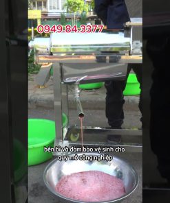 Máy ép nước cốt inox - Ép kiệt bã, giữ nguyên dưỡng chất