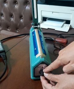 Máy hàn miệng túi nhấn tay HD thay vải, dây nhiệt