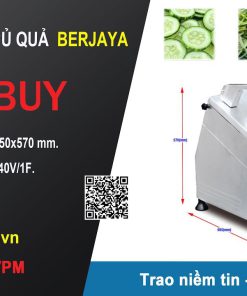 Hướng dẫn sử dụng và lắp đặt Máy thái rau củ quả đa năng Berjaya BJY VPM