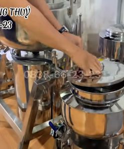 Máy xay giò chả và dây chuyền làm giò chả xúc xích - chi tiết máy 3