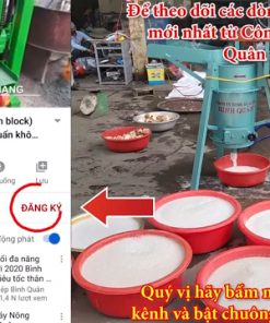 Máy chuyên làm tinh bột sắn dây - chi tiết máy 3