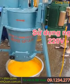 Máy xay nghiền ép nghệ tươi liên hoàn – máy làm tinh bột nghệ - chi tiết máy 3