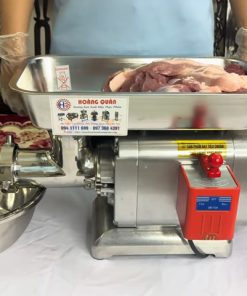 Máy xay thịt, đùn xương 1.1 KW - CỐI INOX 12 ATS