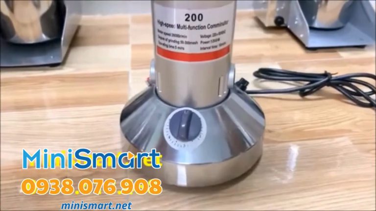 Máy xay thuốc bắc – Xay bột khô RiriHong xay được gì