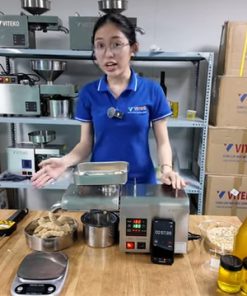 ÉP DẦU ĐIỀU tại nhà - bằng MÁY ÉP DẦU GIA ĐÌNH (VITEKO)