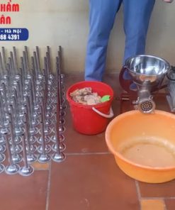 Phễu nhồi máy đùn thịt đùn xương - chi tiết máy 3