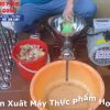 Phễu nhồi máy đùn thịt đùn xương