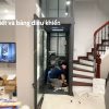QUÁ TRÌNH LẮP ĐẶT THANG MÁY GIA ĐÌNH KHÔNG HỐ PIT - KHÔNG PHÒNG MÁY TRONG 12 NGÀY