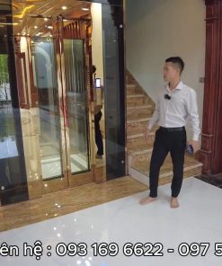 Thang máy kính 450kg tại Tiền Hải Thái Bình - chi tiết máy 4