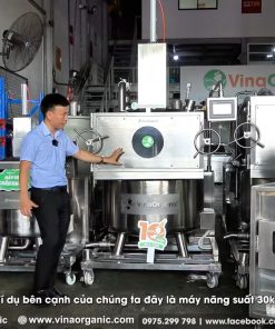 Series máy chiên chân không với nhiều công suất khác nhau - chi tiết máy 2