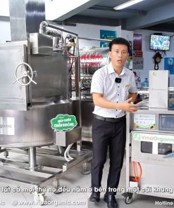 So sánh Máy chiên chân không VinaOrganic 1kg và 50kg có gì khác biệt - chi tiết máy 4