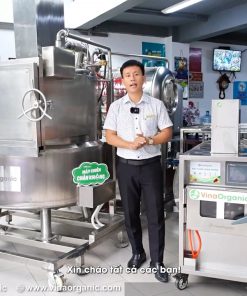 So sánh Máy chiên chân không VinaOrganic 1kg và 50kg có gì khác biệt